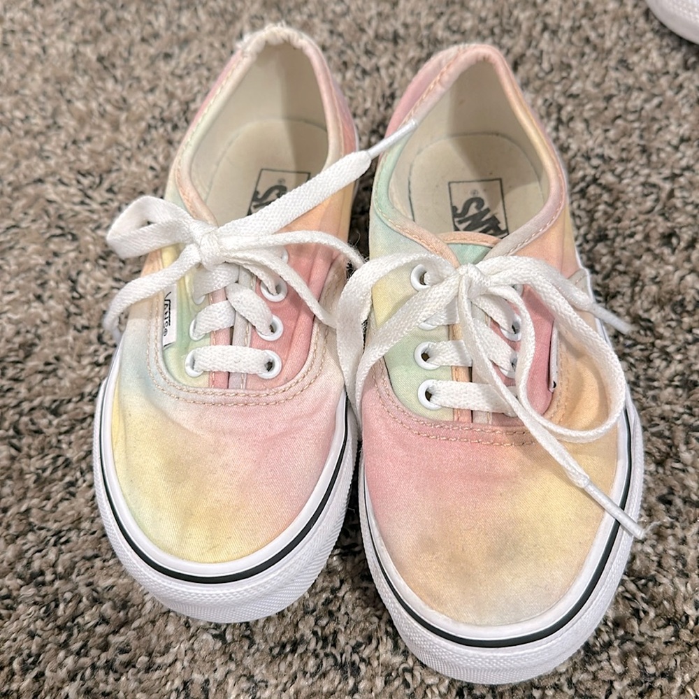 Kids Tie Dye Vans